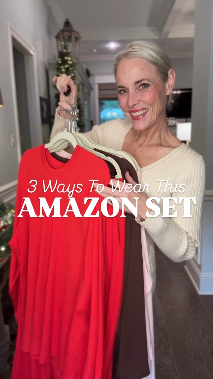 One lounge set, three ways to wear it! Plus, so many color options to choose from  💕 Whether you’re staying in or heading out, this set from @c202.official has you covered.

At home: Comfy with slippers and a cozy blanket.
Out and about: Sneakers and a crossbody bag for a casual vibe.
Dressed up: Heels and some bold jewelry to take it up a notch.

You can grab this set on Amazon, and trust me—you’ll want to live in it! Which look is your fave? Tell me below! 

#PaidPartnership 
#EverydayStyle 
#LoungewearLooks
#ad
#founditonamazon
#affordablefashion
#laurenoggsgee
#over50style 
#lookalike
#shopltk
#ltkover50
#ltkover40
#outfitinspo 
#lookforless
#getyourcolonoscopy


#LTKOver40 #LTKWatchNow #LTKFindsUnder50