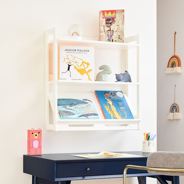 Mid-Century Wall Shelf (24") - Celadon | West Elm (US)