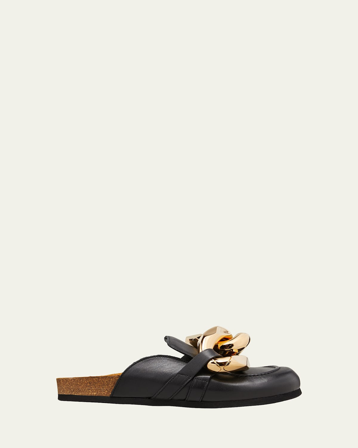 Chunky Napa Chain Slide Mules | Bergdorf Goodman