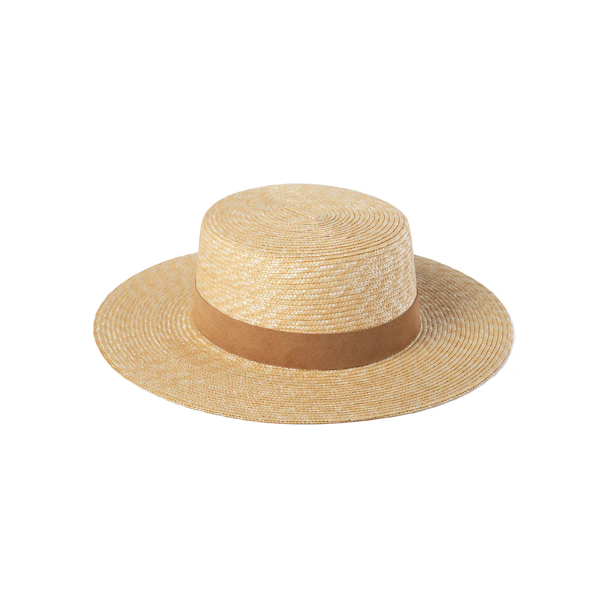 The Spencer Boater - Straw Boater Hat in Natural | Lack of Color US | Lack of Color US