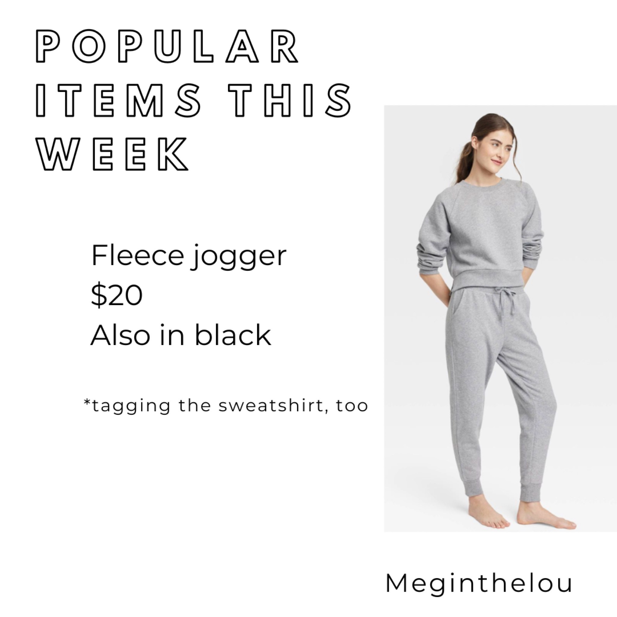 Lounge Set

#target #loungewear #fleecejoggers #fleecesweatshirt #pajamas 



#LTKSeasonal #LTKfindsunder50
