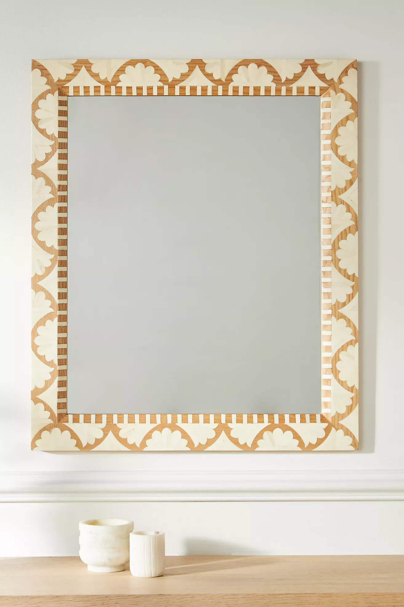 Fan Inlay Mirror | Anthropologie (US)
