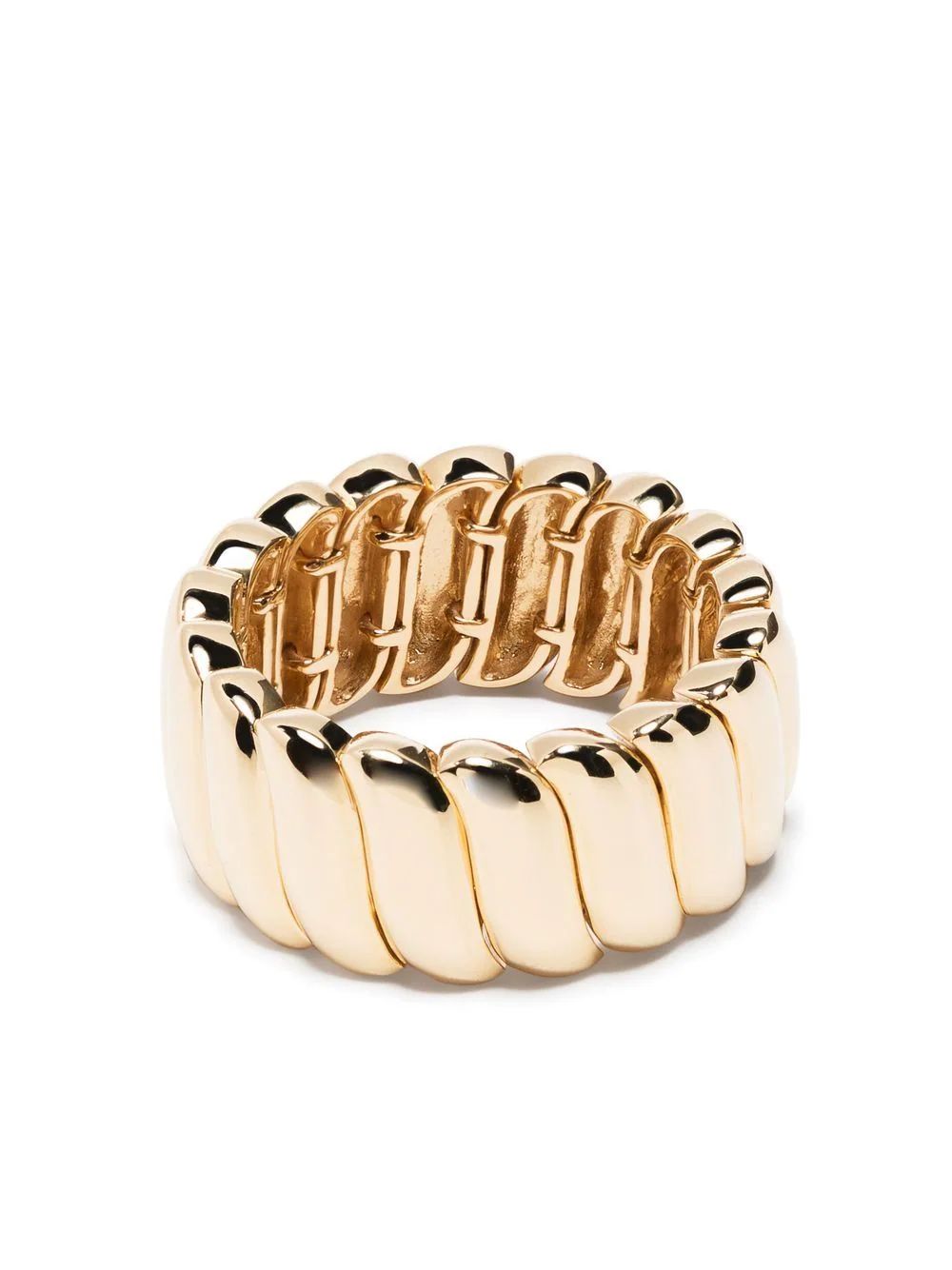 18kt yellow gold large Zoe ring | Farfetch Global