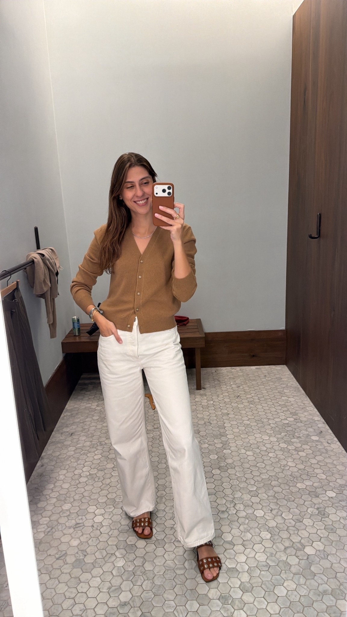 Also loved this V Neck cardigan! And the color is so pretty! Runs TTS