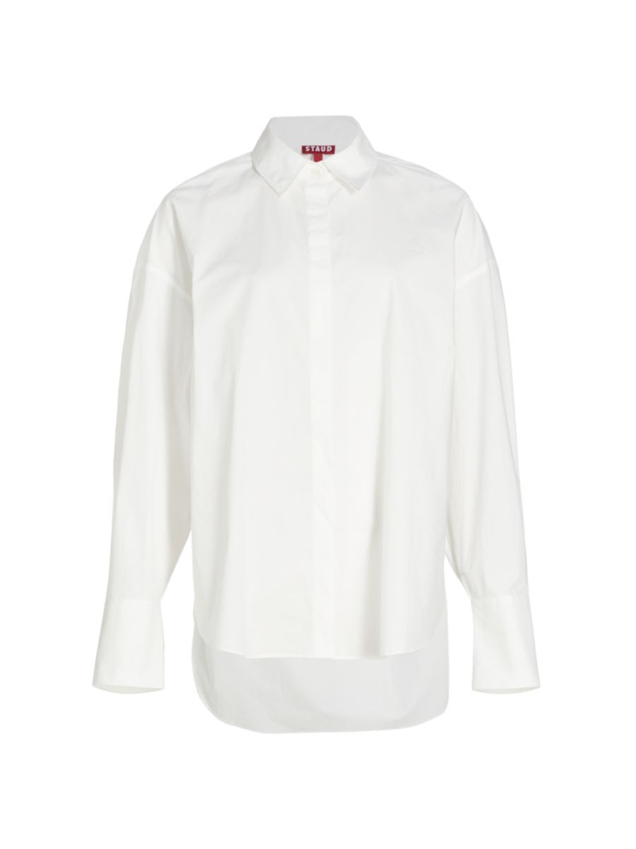 Colton Oversized Cotton Shirt | Saks Fifth Avenue