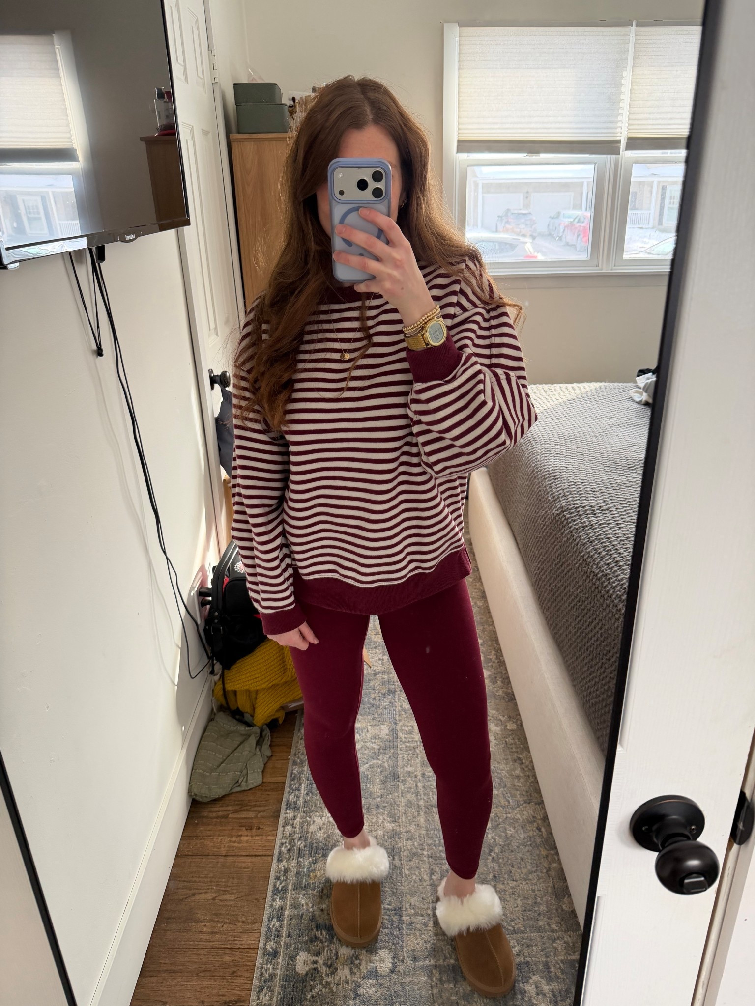 A little monochromatic look 
Comfy loungewear 