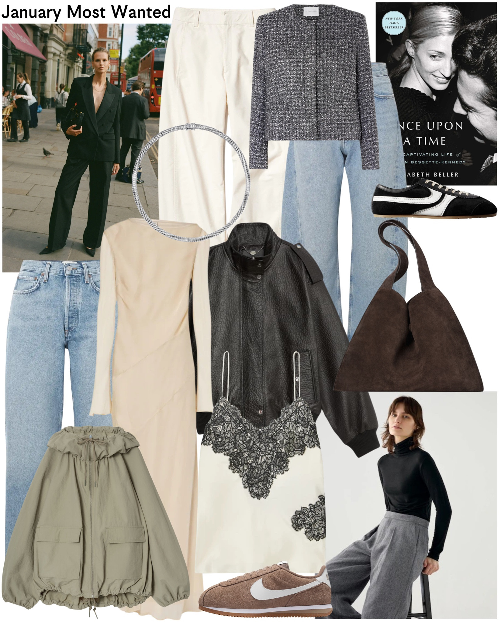 January Most Wanted 

Leather jacket | jeans | Agolde | NAP | bag | suede | coat | COS | trainers | Uniqlo | trousers | jewellery | Wishlist | winter | 2025 | Dorsey 


#LTKuk #LTKwinter #LTKluxury