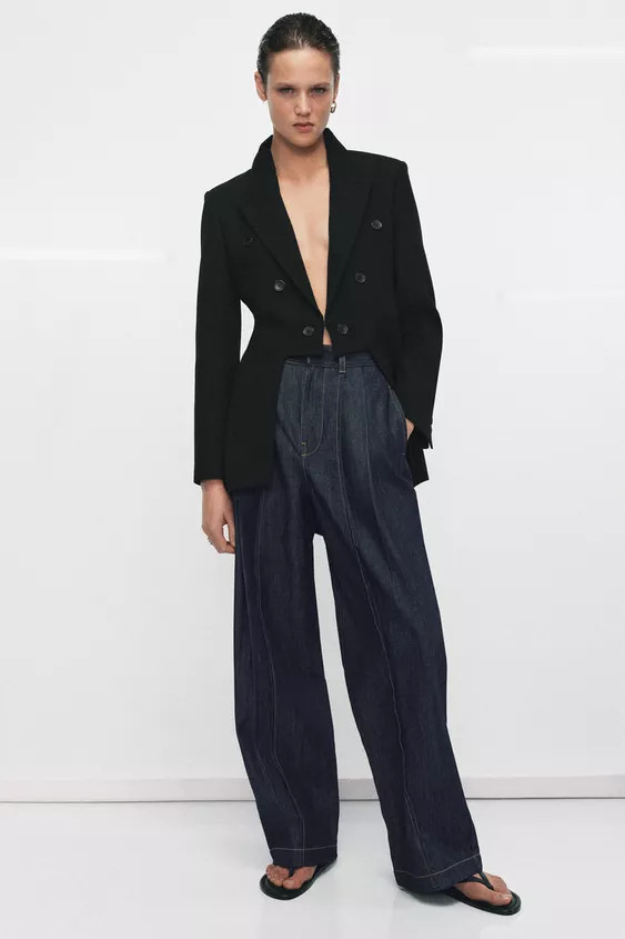 ZW COLLECTION ASYMMETRIC BLAZER | Zara US