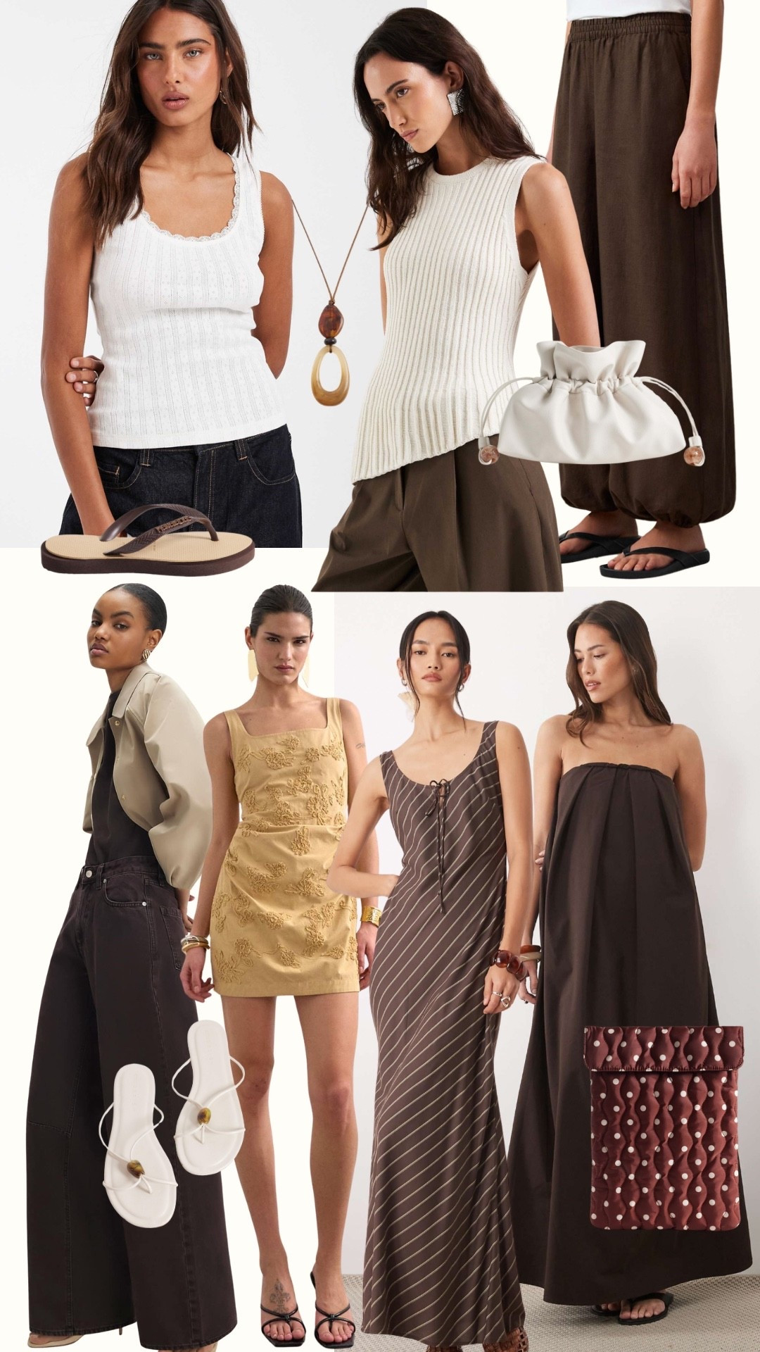 New in asos favourites! 

A mix of spring/ summer- obsessed with the brown jeans!! 

#LTKeurope #LTKuk #LTKspring