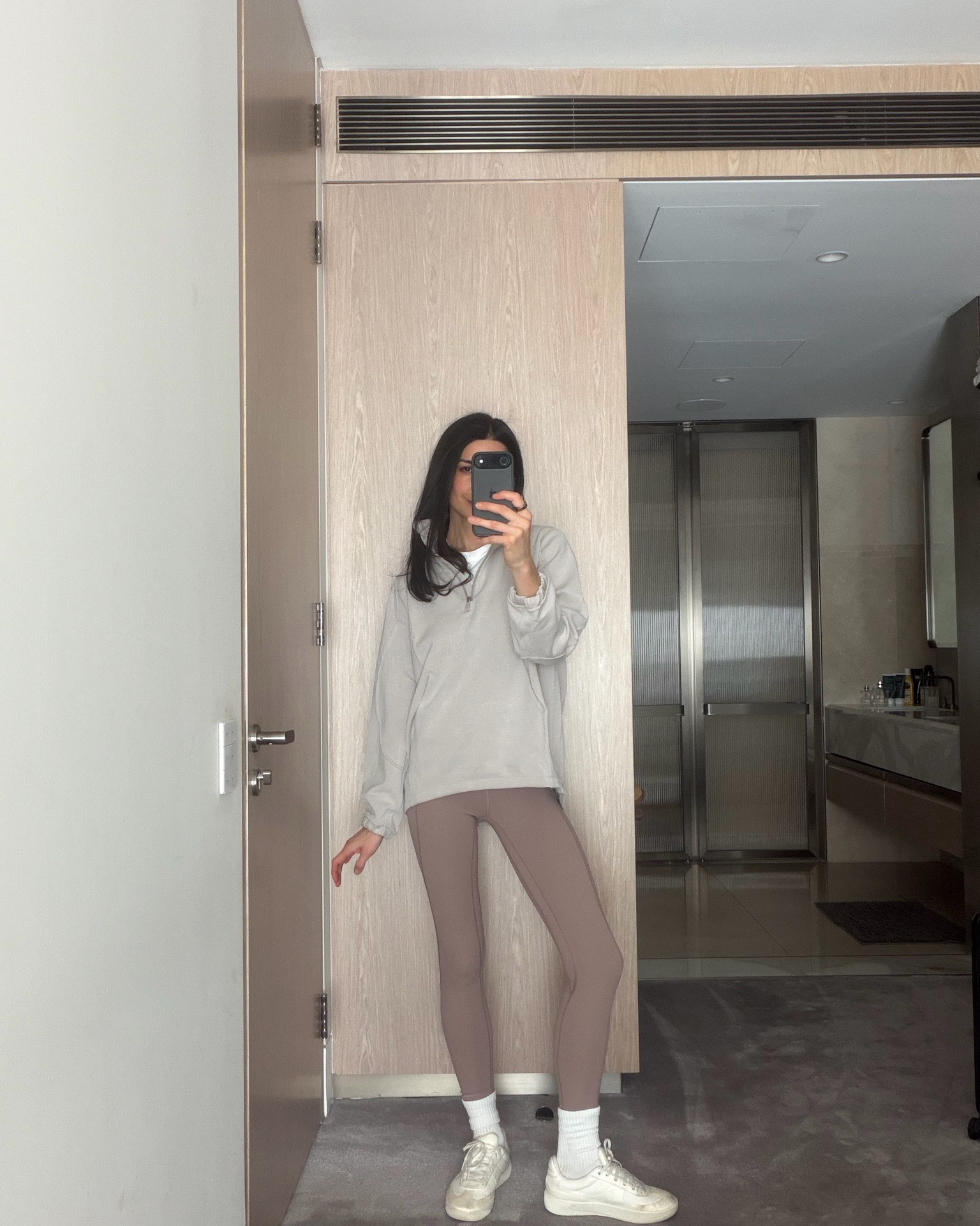 Good colours 

Ashen Rose leggings in Size 4
Downtown tan sweater in size S

#LTKaustralia #LTKstyletip #LTKfitness