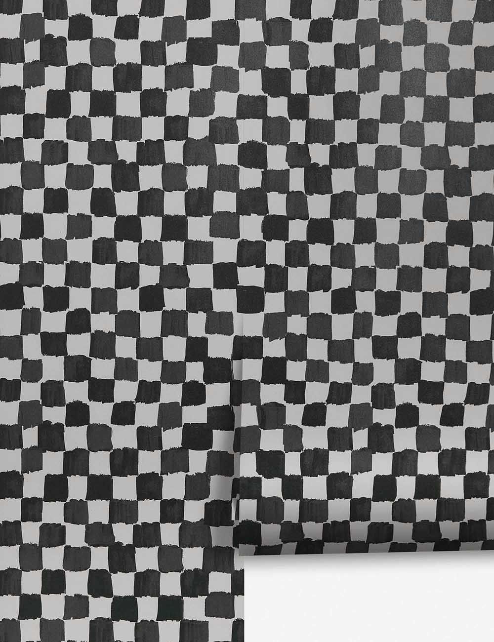 Checkerboard Wallpaper by Sarah Sherman Samuel | Lulu and Georgia 