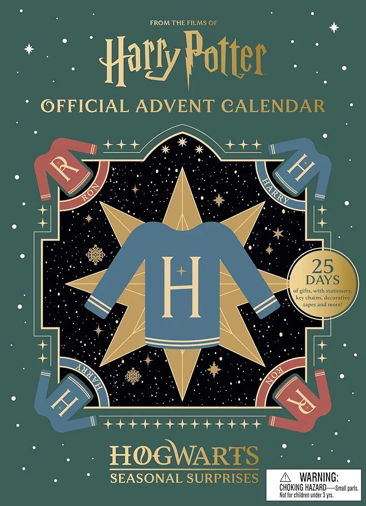 Harry Potter Official Advent Calendar Seasonal Surprises (Festive Sweaters Ed.) | Amazon (CA)