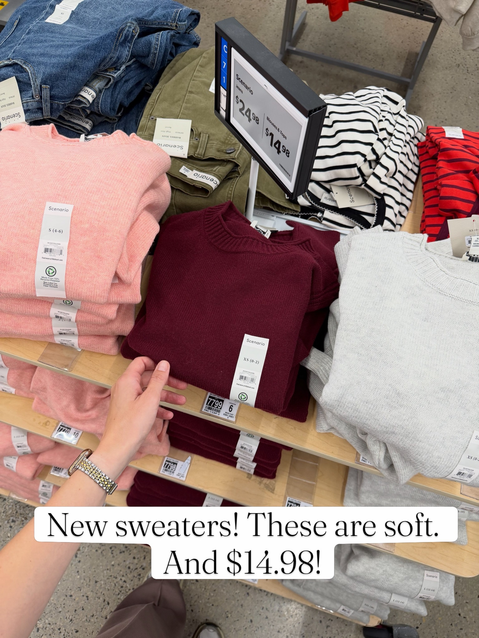 New sweaters at Walmart, great basic heading into fall.

#LTKxWalmart
