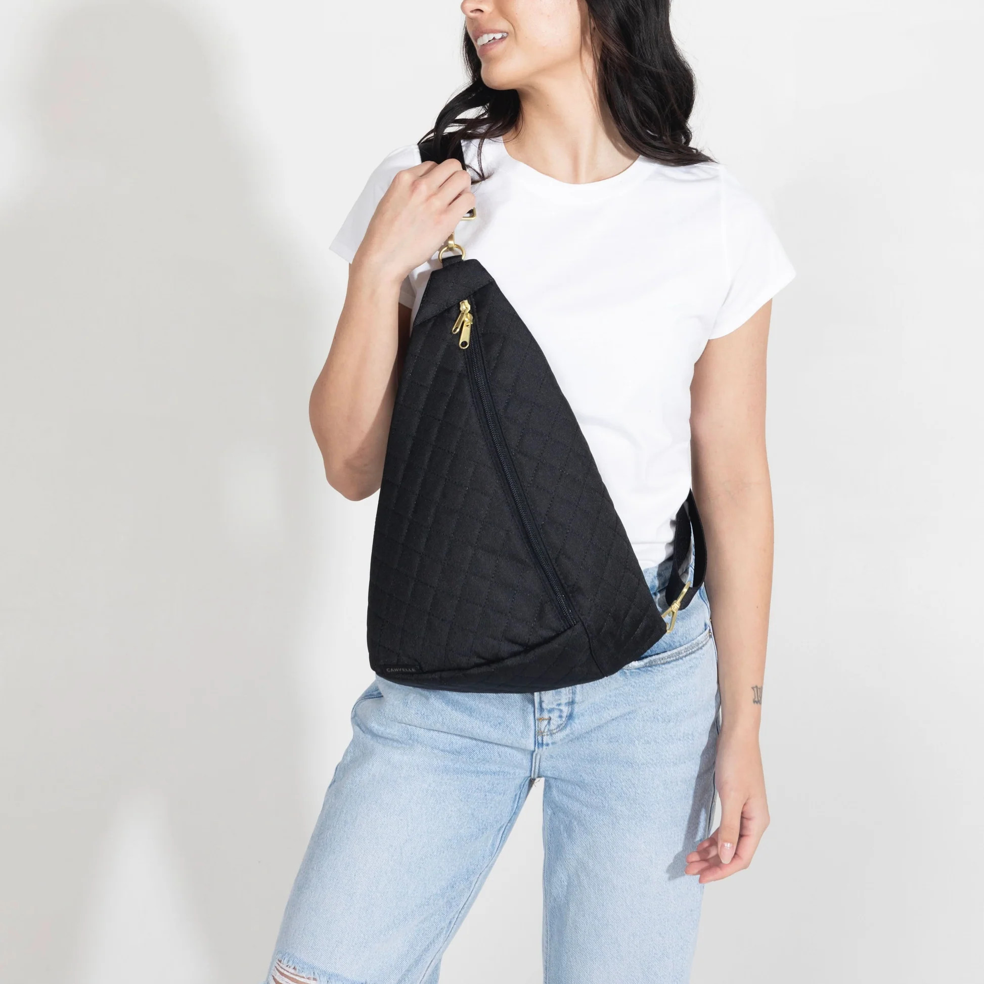 Contour Sling Bag - Machine Washable & Travel-Friendly | Canvelle