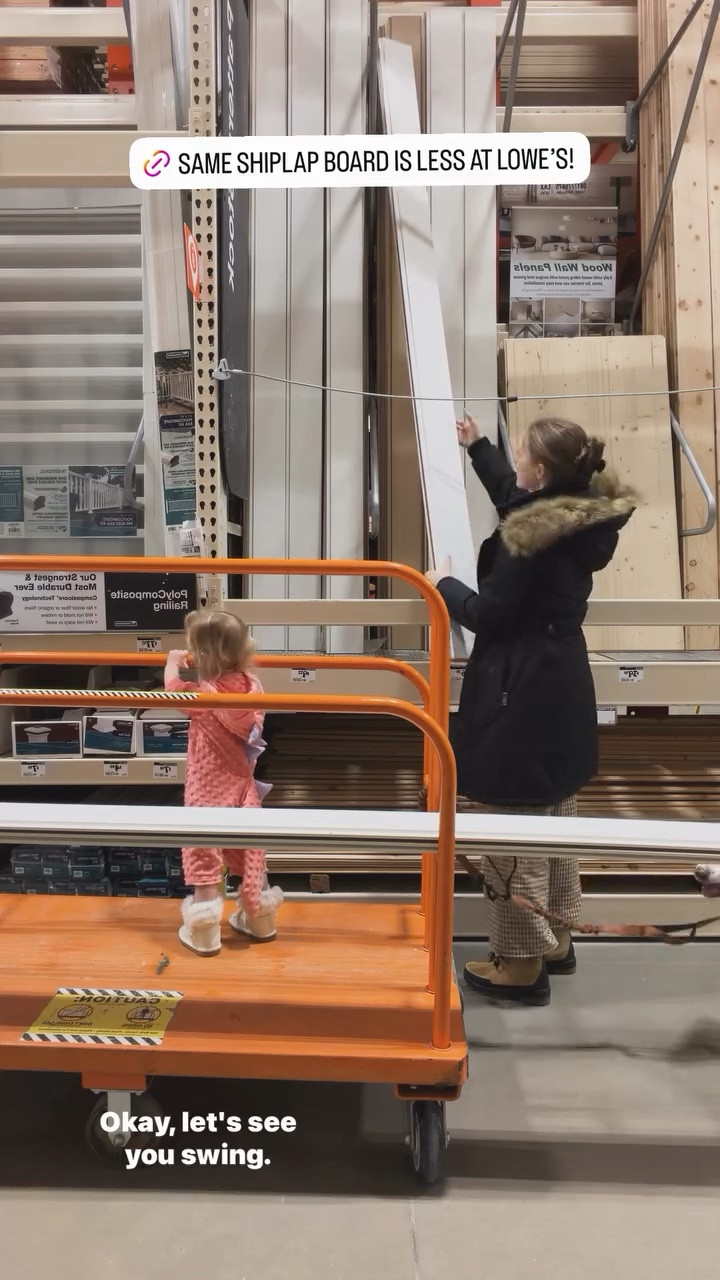 Shiplap boards I’m using for the paneling in my dining room! Linking the tools I’m using for install as well 🤗

#LTKHome