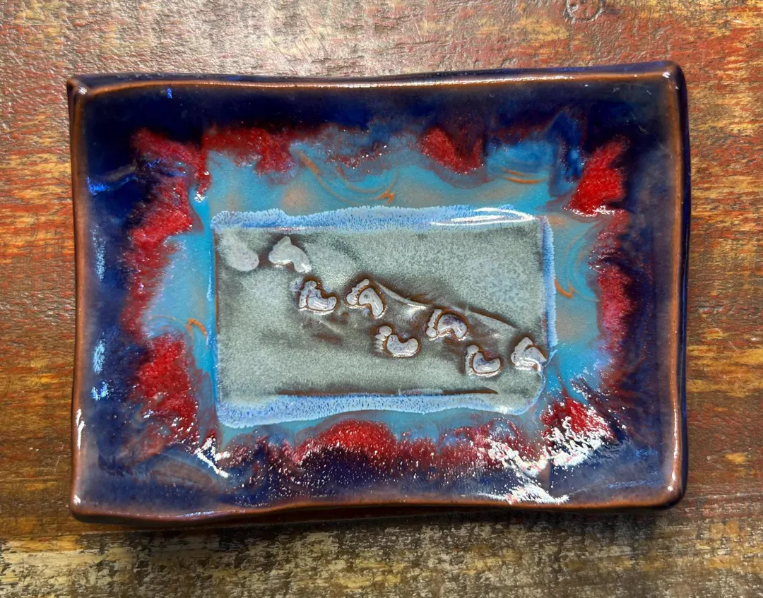 Footprints in the Sand Dish | Etsy (US)