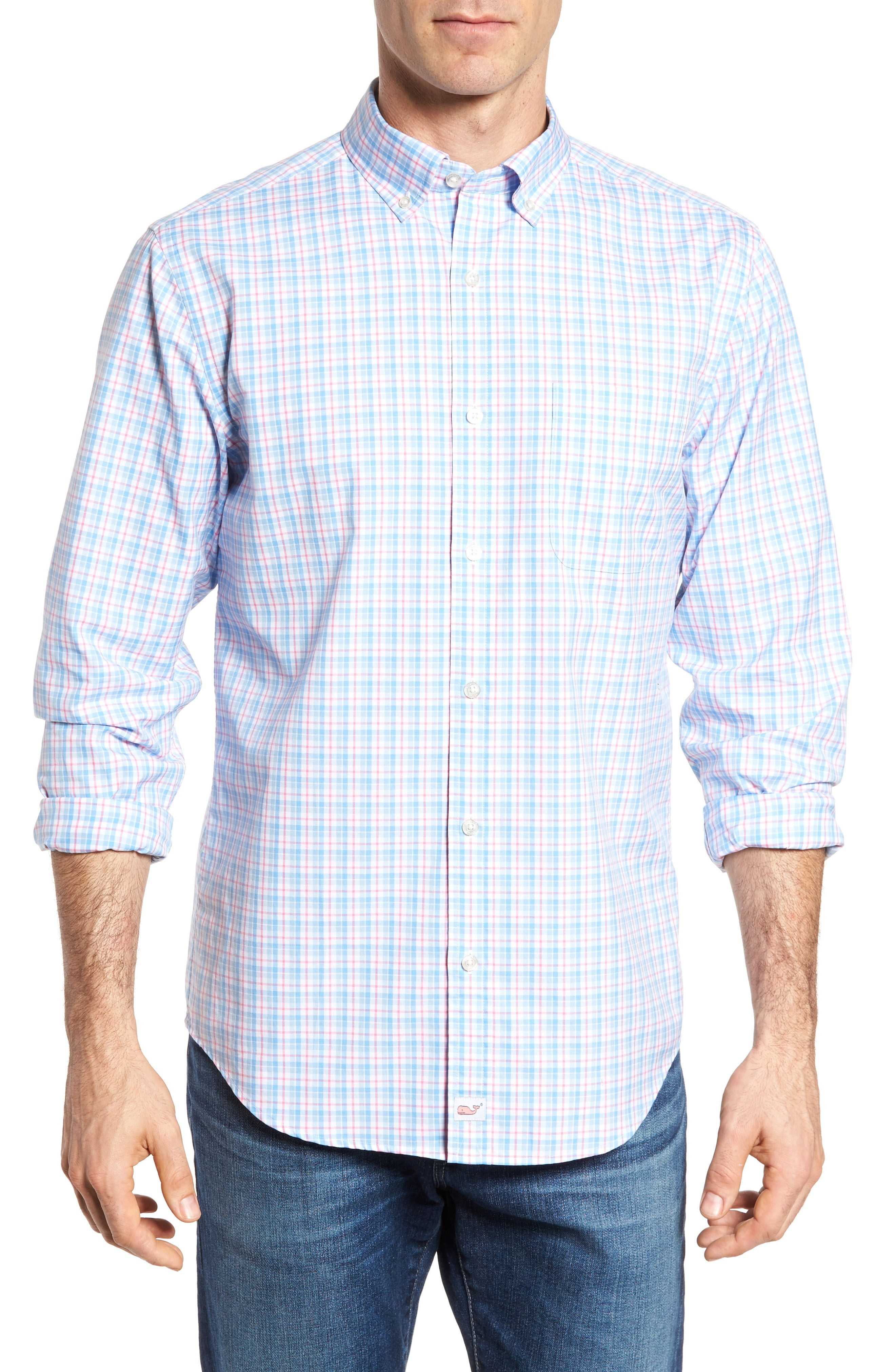 Off Island Classic Fit Plaid Sport Shirt | Nordstrom