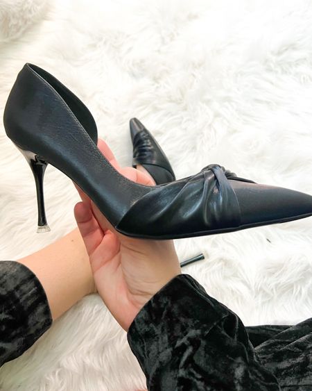 Holiday heels - black heels 
Love this pair, I ordered 10
Great quality 

#LTKHoliday #LTKcurves #LTKshoecrush
