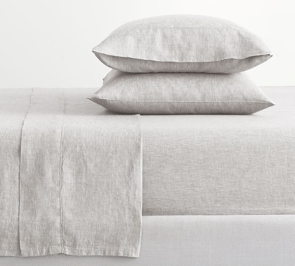 Belgian Flax Linen Sheet Set | Pottery Barn (US)