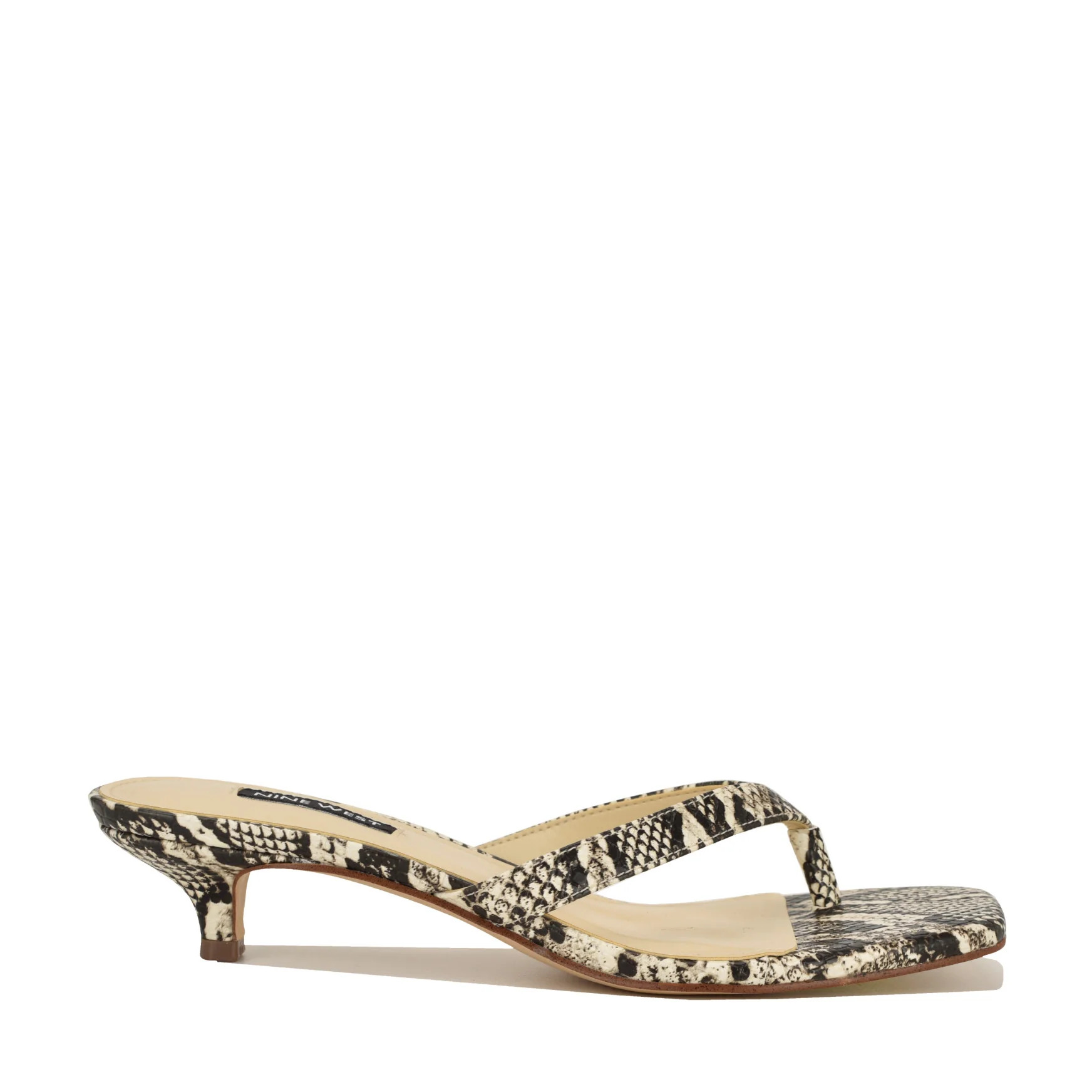 Cassa Thong Kitten Heel Sandals | Nine West (US)