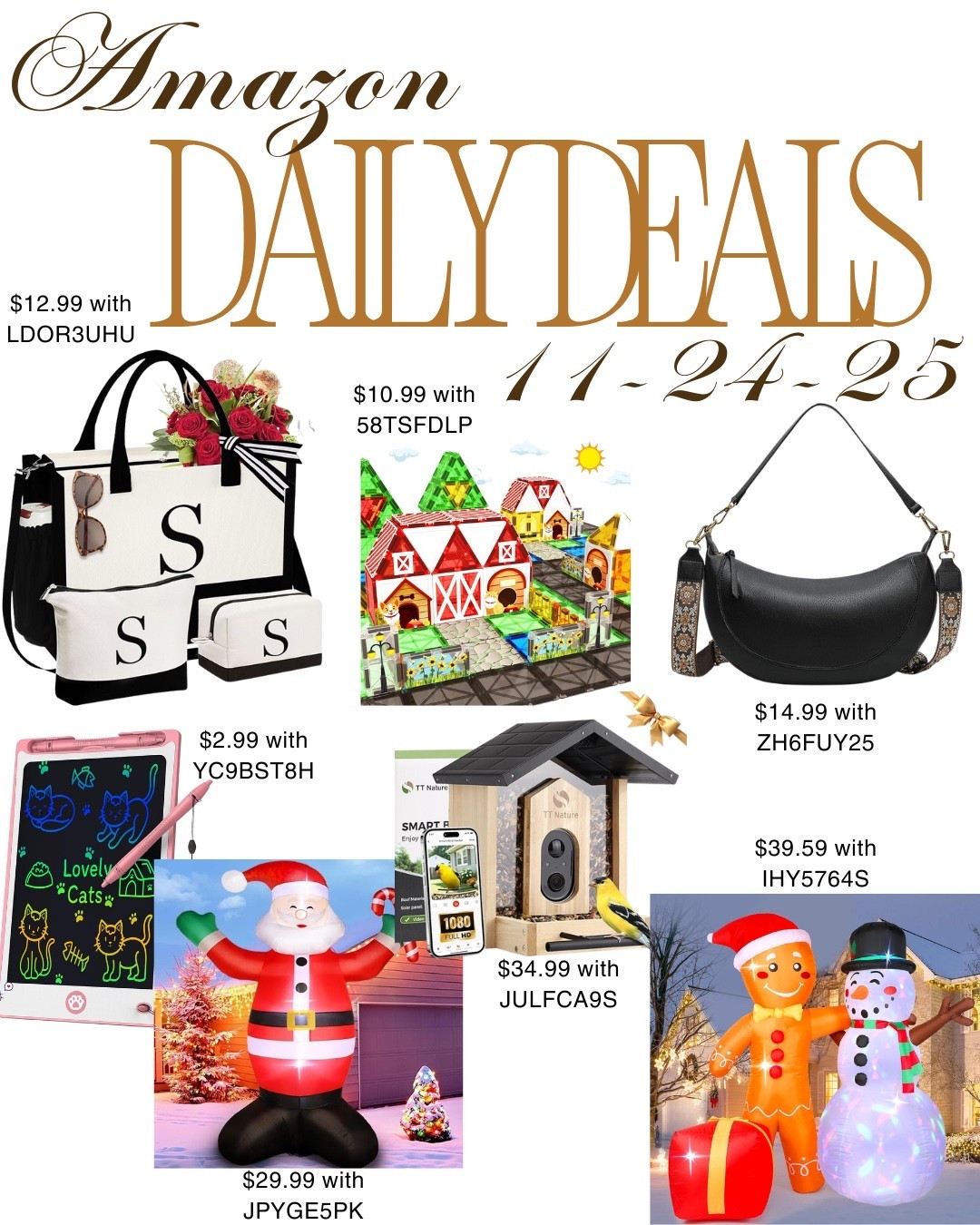 Amazon deals 

#LTKCyberWeek #LTKSaleAlert #LTKFindsUnder50