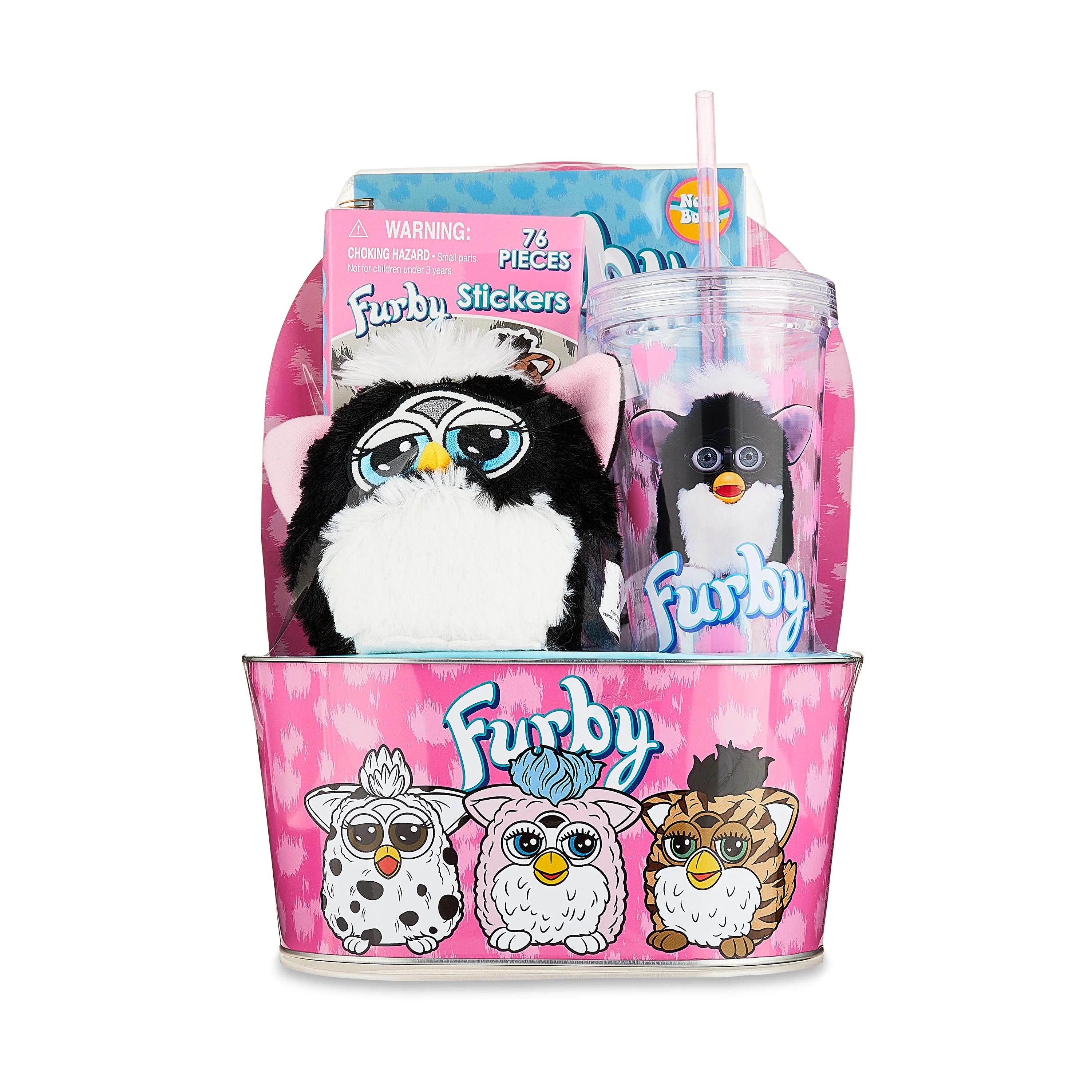 Furby Plush Valentines Day Tin Gift Set | Walmart (US)