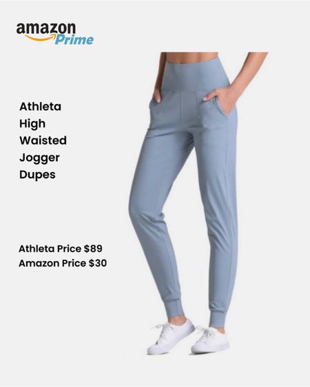 athleta salutation jogger dupe alert! on sale for amazon prime day, women’s athleisure wear! so many colors and size options

#LTKunder50 #LTKsalealert #LTKxPrimeDay
