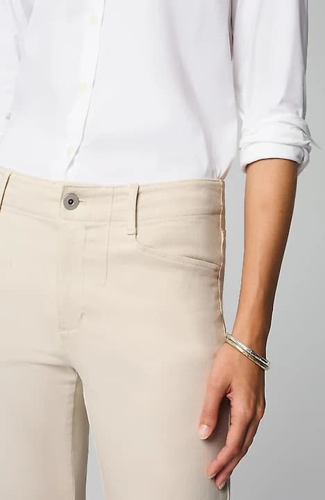 High-Rise Angled-Pocket Wide-Leg Jeans | J. Jill