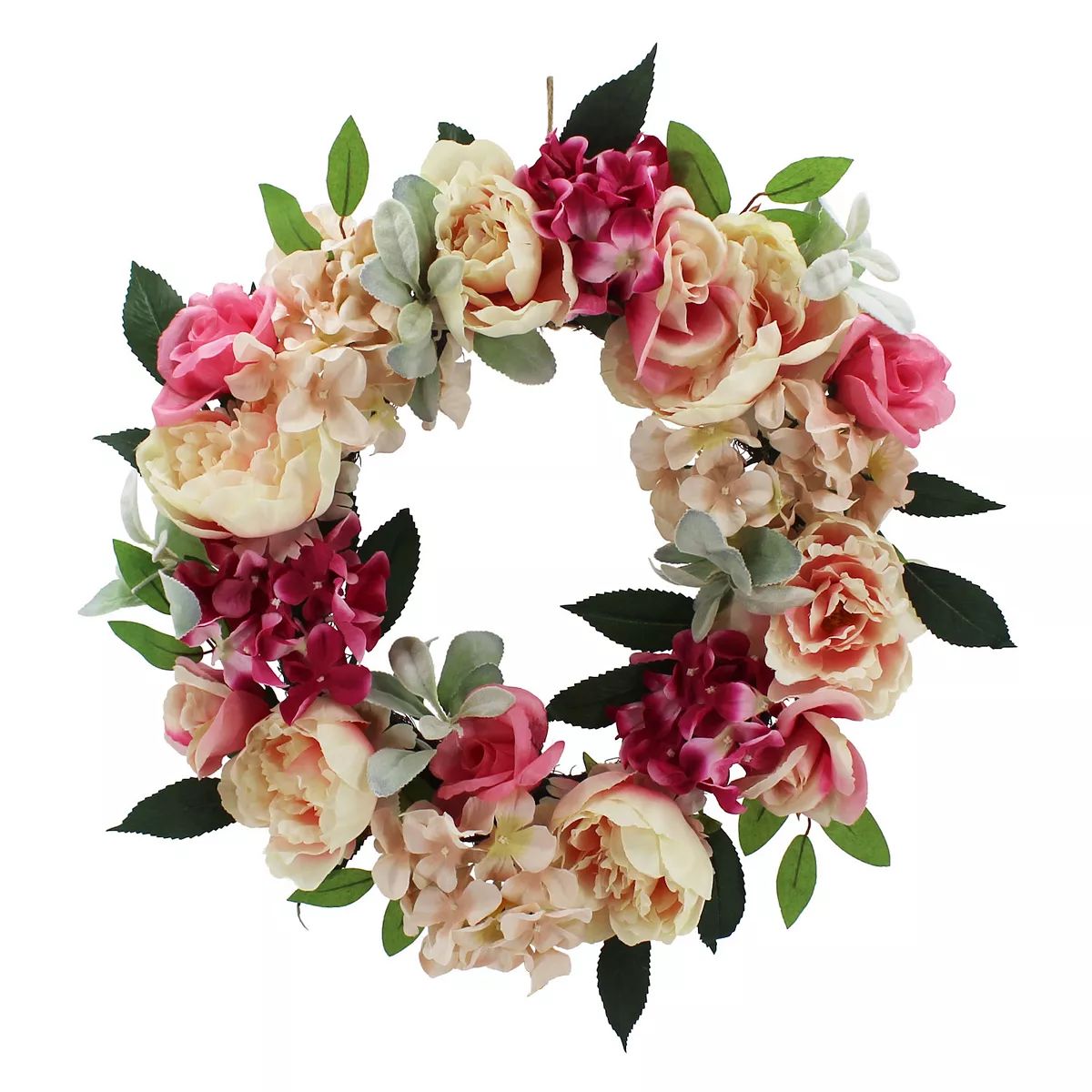 Sonoma Goods For Life® Pink Peony Wreath | Kohl's
