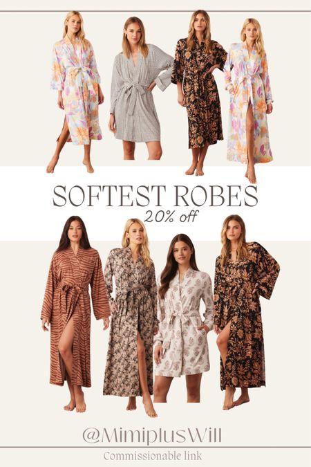 Softest robes from masongrey are 20% off

They would make a great gift for mom, grandma, or yourself! They are luxurious!!

These would also be amazing postpartum!

#LTKMidsize #LTKFindsUnder50 #LTKSaleAlert