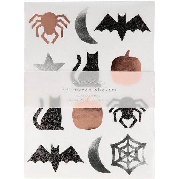 Set of 10 Halloween Sticker Sheets, Orange Multi | Maisonette