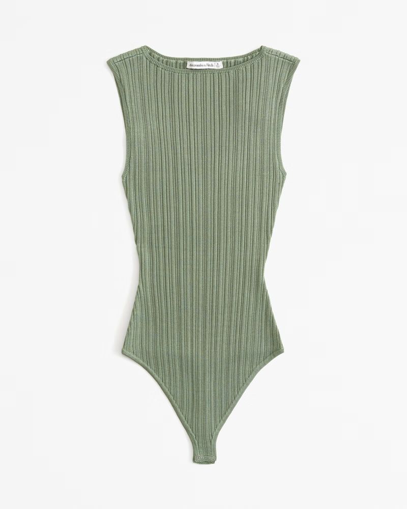 Women's Glossy Slash Bodysuit | Women's | Abercrombie.com | Abercrombie & Fitch (US)