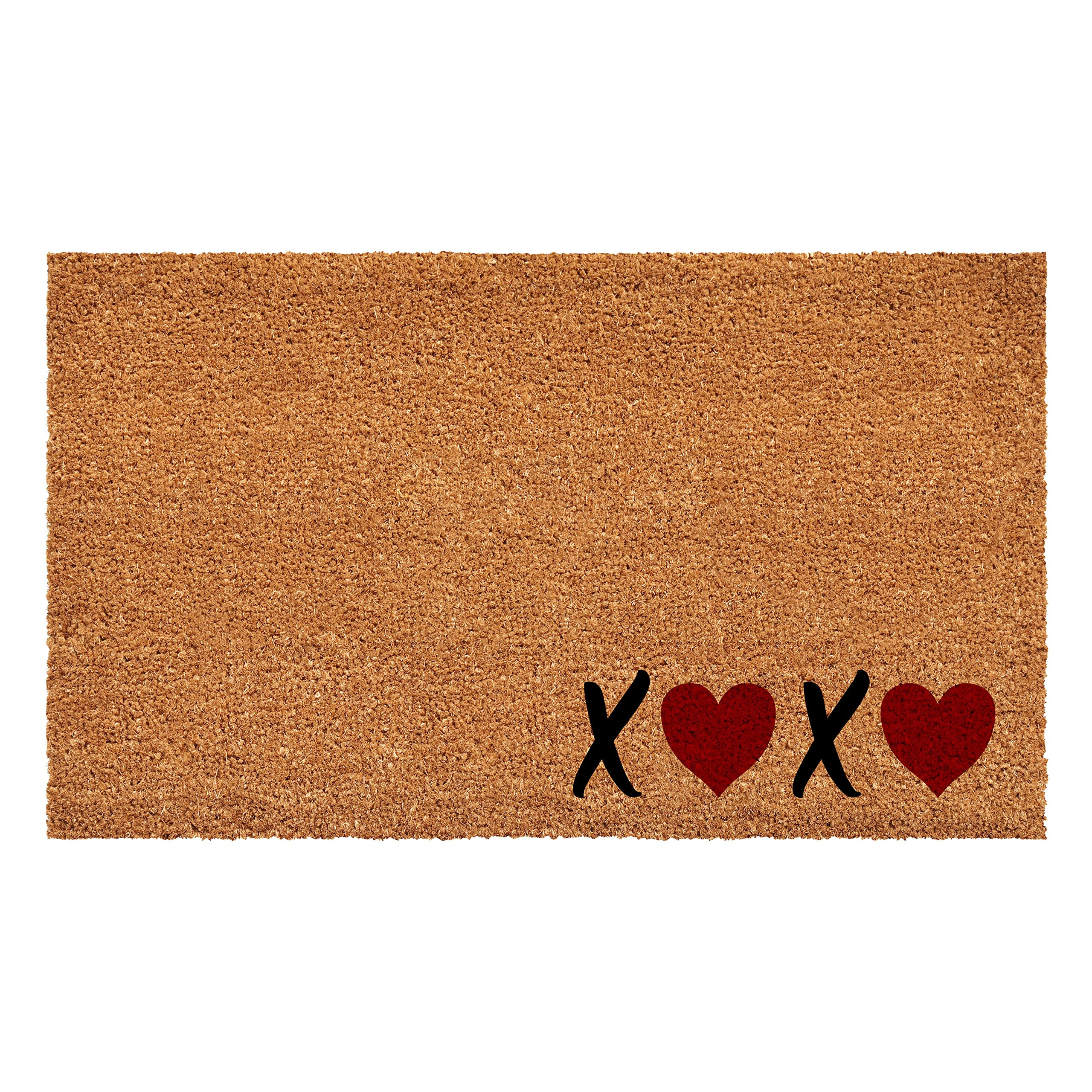 Calloway Mills XOXO Doormat, (Tan/Black, 24" x 36" x 0.60") | Amazon (US)