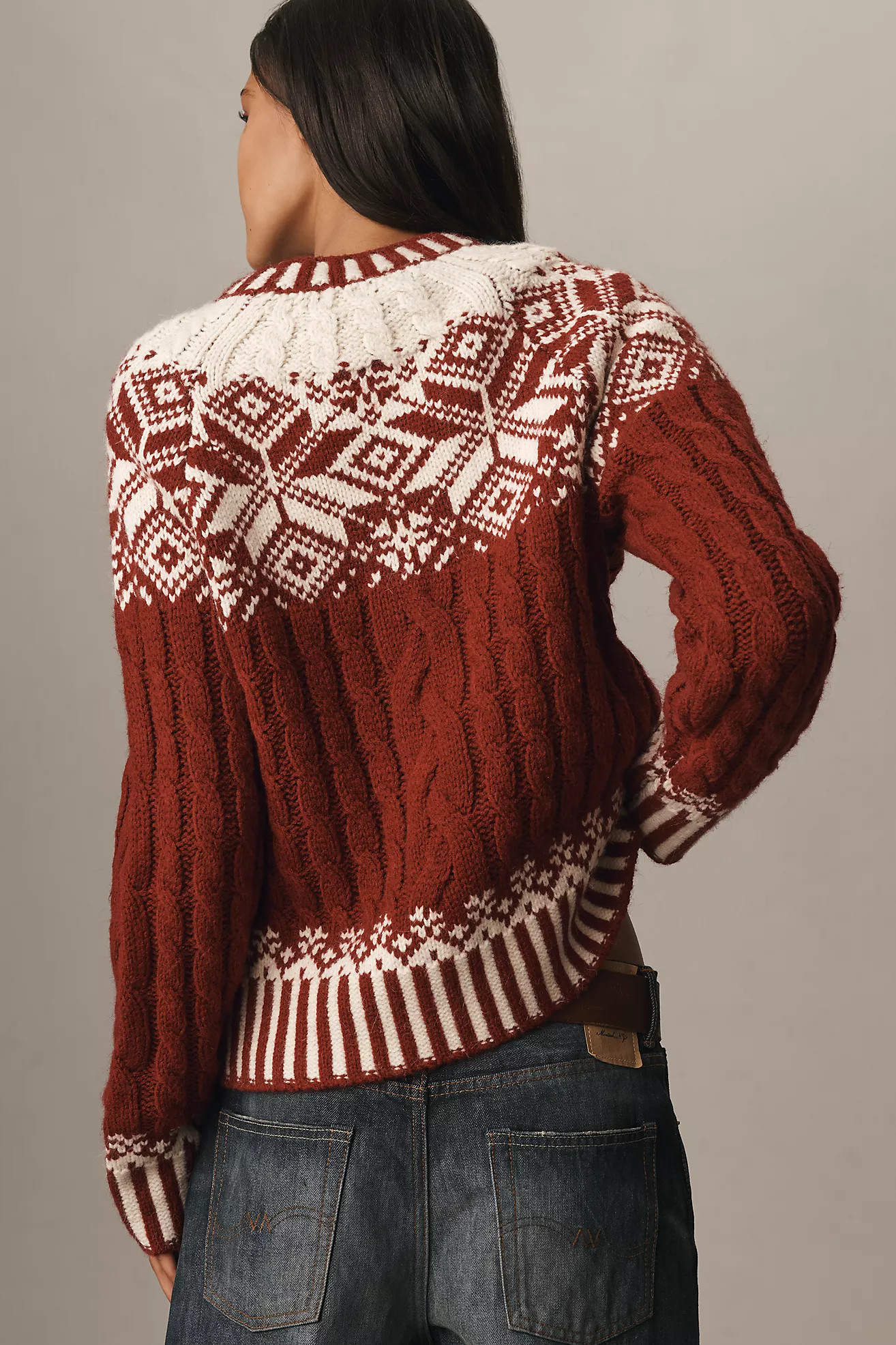 Design History Long-Sleeve Crewneck Sweater | Anthropologie (US)