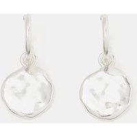 ACCESSORIZE Sterling Silver Molten Drop Earrings Silver | Marks & Spencer (UK)