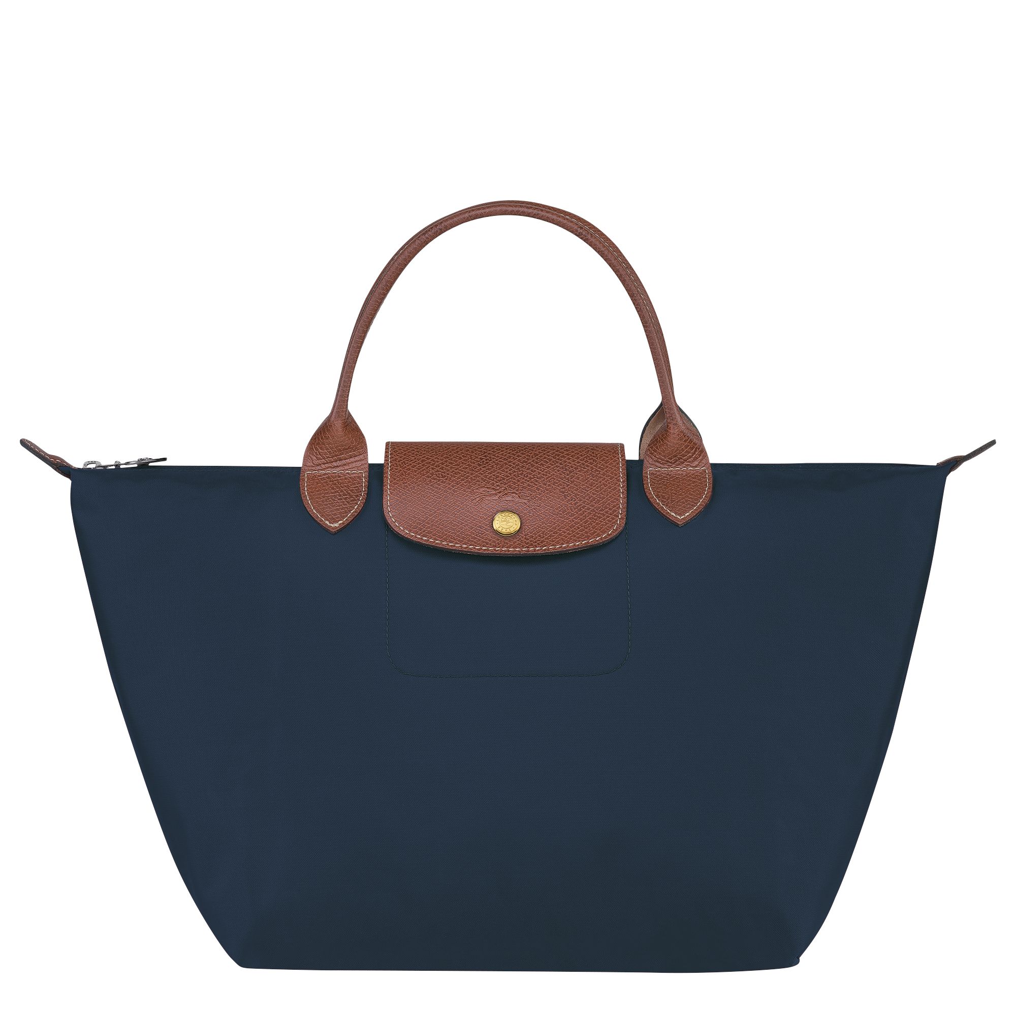Le Pliage Original Tas met handgreep aan de bovenkant M Marineblauw - Gerecycled canvas (L1623089... | Longchamp