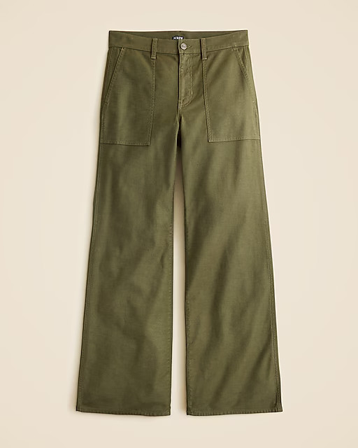 Camp-pocket wide-leg pant | J. Crew US