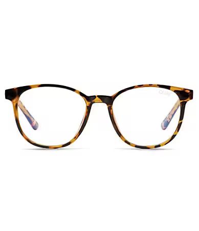 Quay Australia Blueprint Blue Light Glasses - Tortoise Clear | Dillards