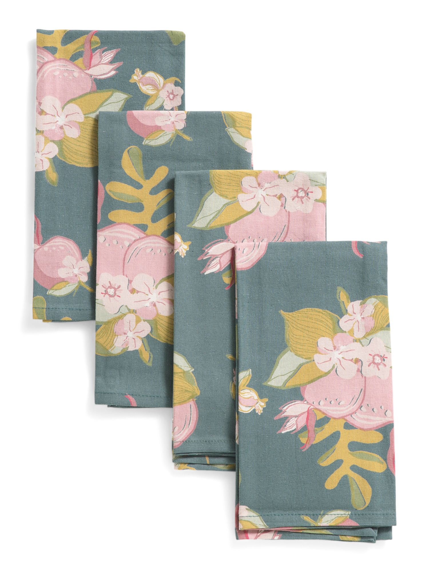 Set Of 4 Cotton Napkins | Marshalls