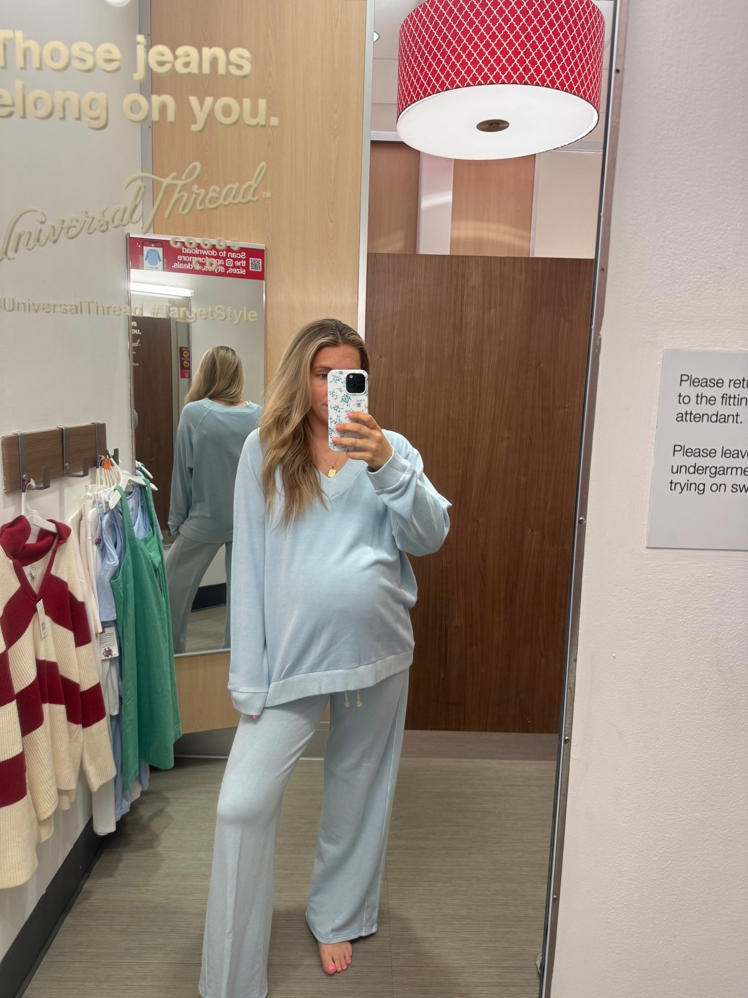 Such a good lounge set from target for pre pregnancy, pregnancy or PP! 🩵

#LTKStyleTip #LTKBump