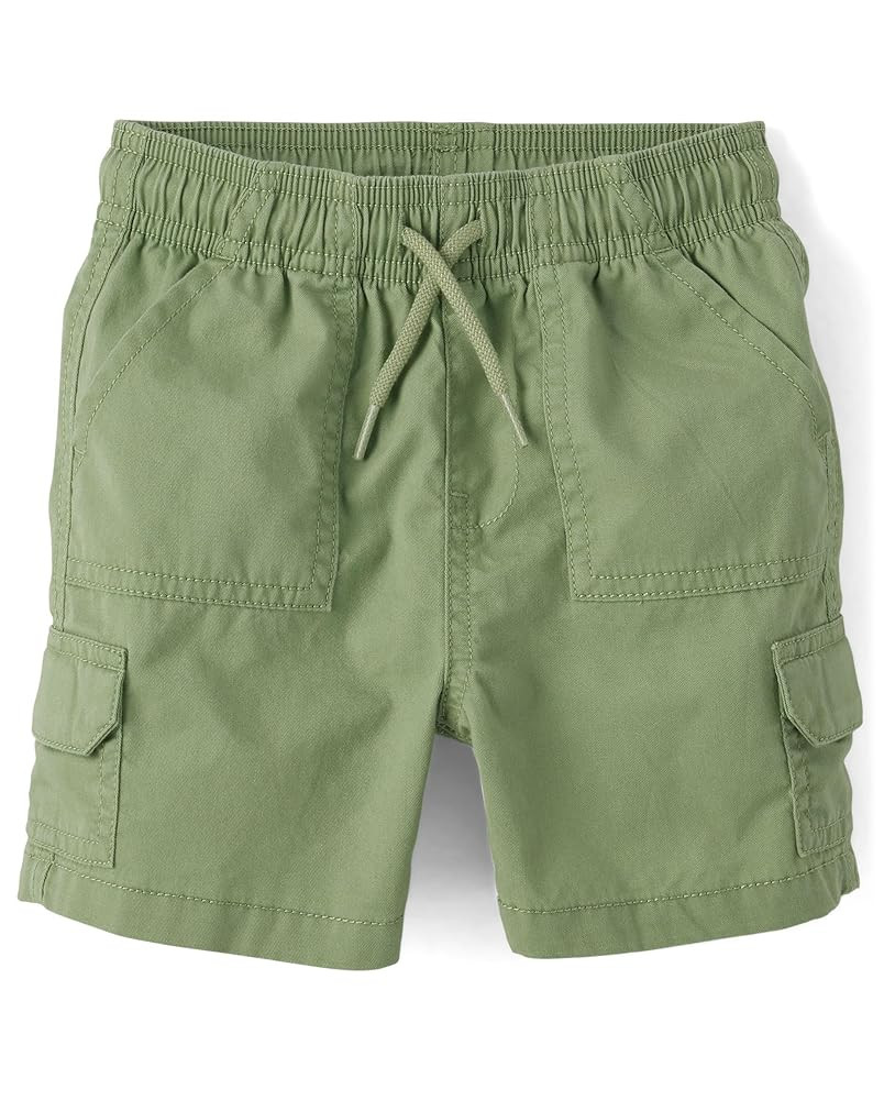 The Children's Place Baby Boys' and Toddler Pull on Cargo Shorts | Amazon (US)