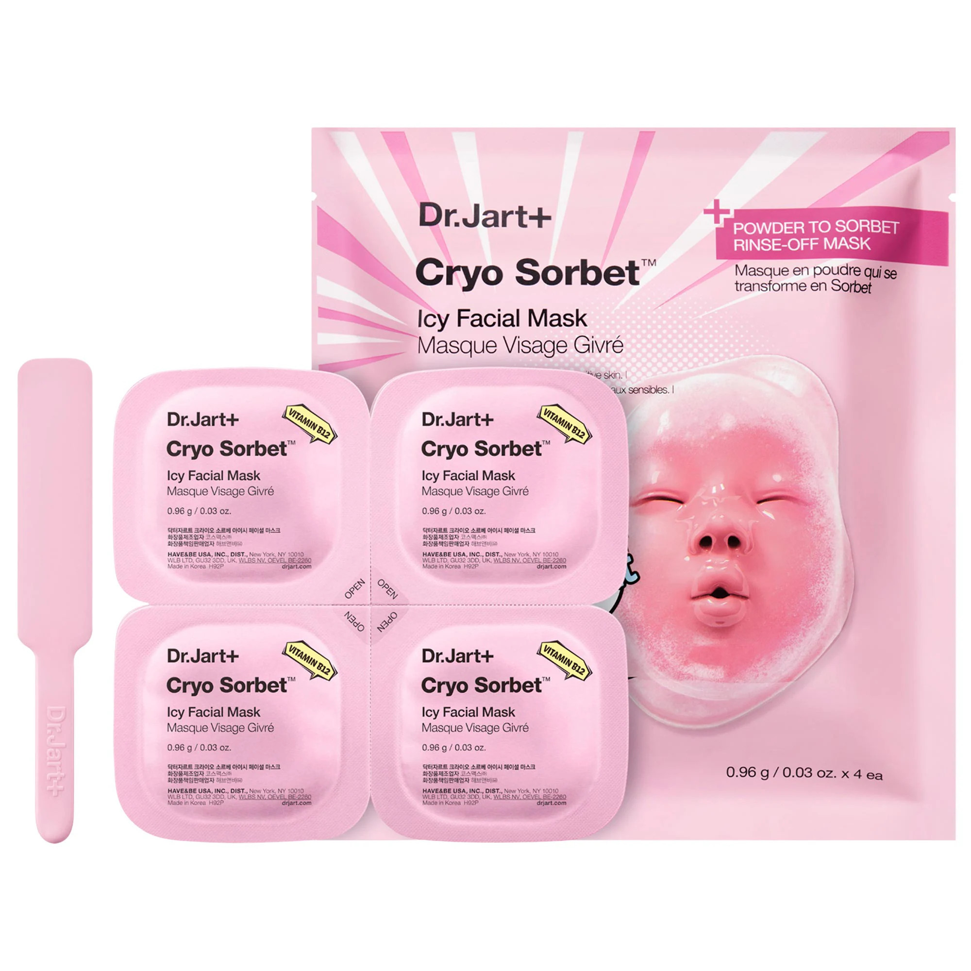 Dr. Jart+ Cryo Sorbet Icy Facial Mask to Visibly Depuff .03/.06 g | Sephora (US)