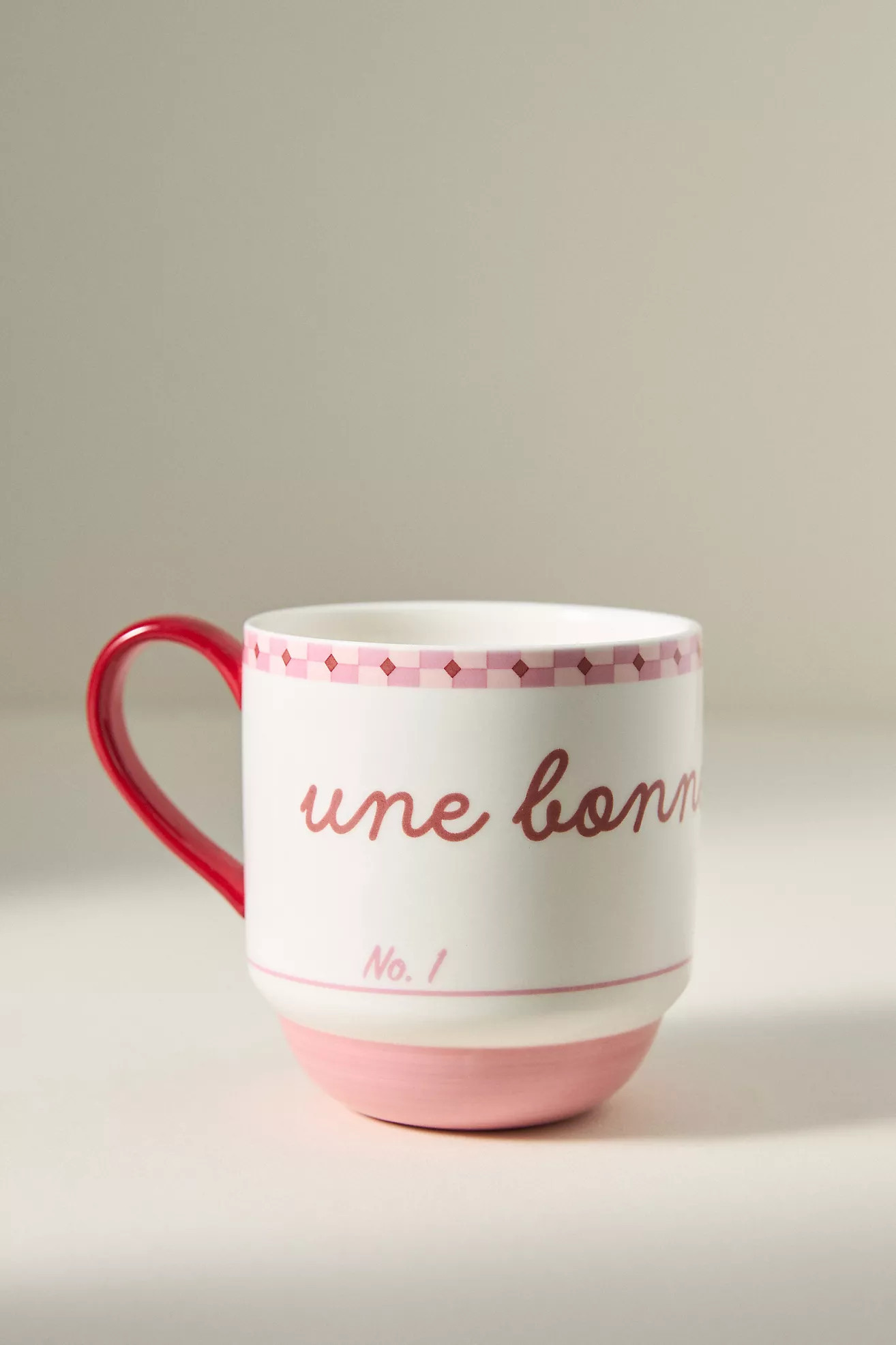 Café Violette Handpainted Stoneware Mug | Anthropologie (US)