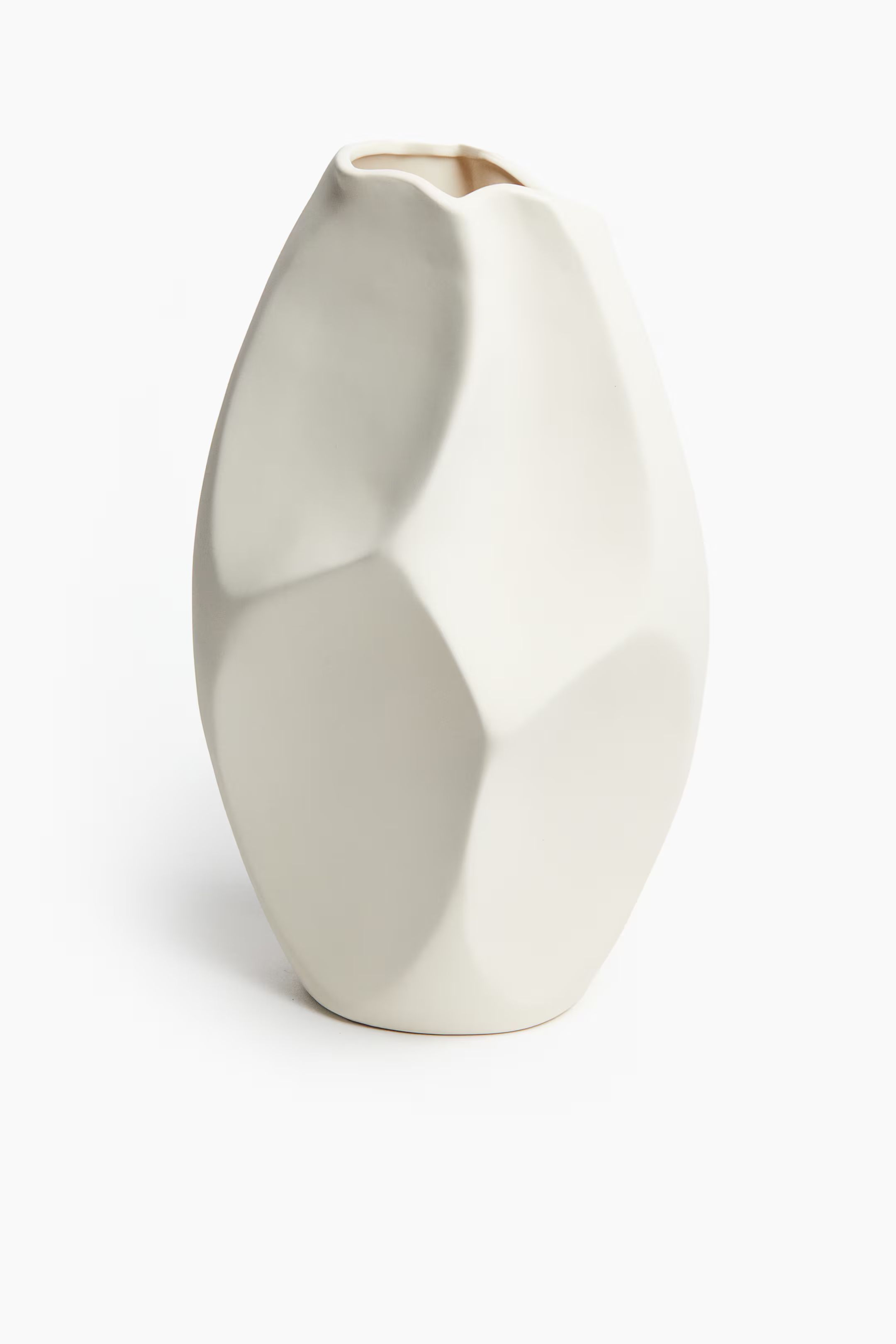 Tall stoneware vase - White - Home All | H&M GB | H&M (UK, MY, IN, SG, PH, TW, HK)