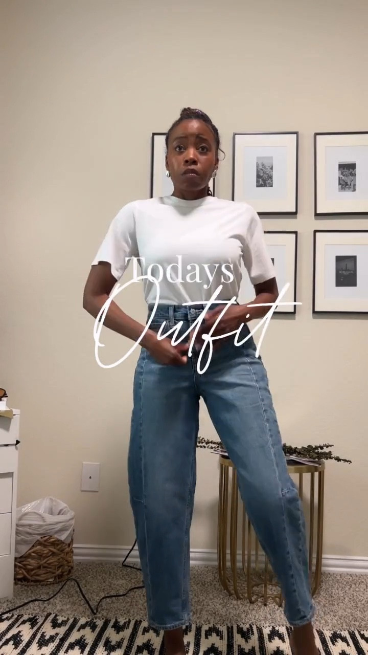 It’s a casual Friday in jeans and a white tee. A classic combo.  Also, these jeans are on sale!

#LTKSaleAlert #LTKStyleTip #LTKOver40