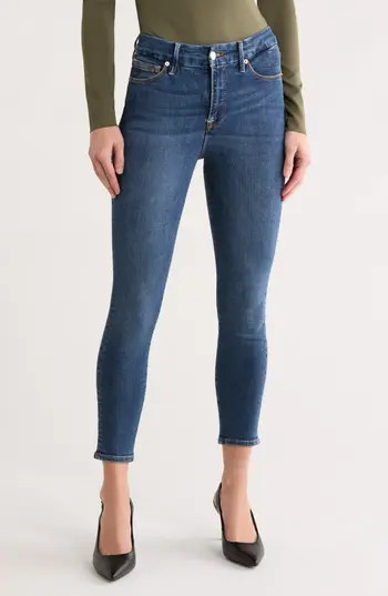 Good American Good Legs Skinny Jeans in Blue004 at Nordstrom Rack, Size 2 | Nordstrom Rack