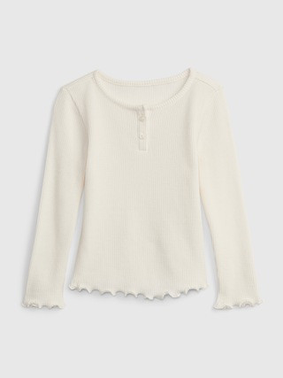 Toddler Waffle-Knit Henley Top | Gap (US)