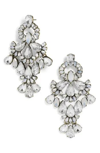 Women's Baublebar Symphony Crystal Statement Earrings | Nordstrom