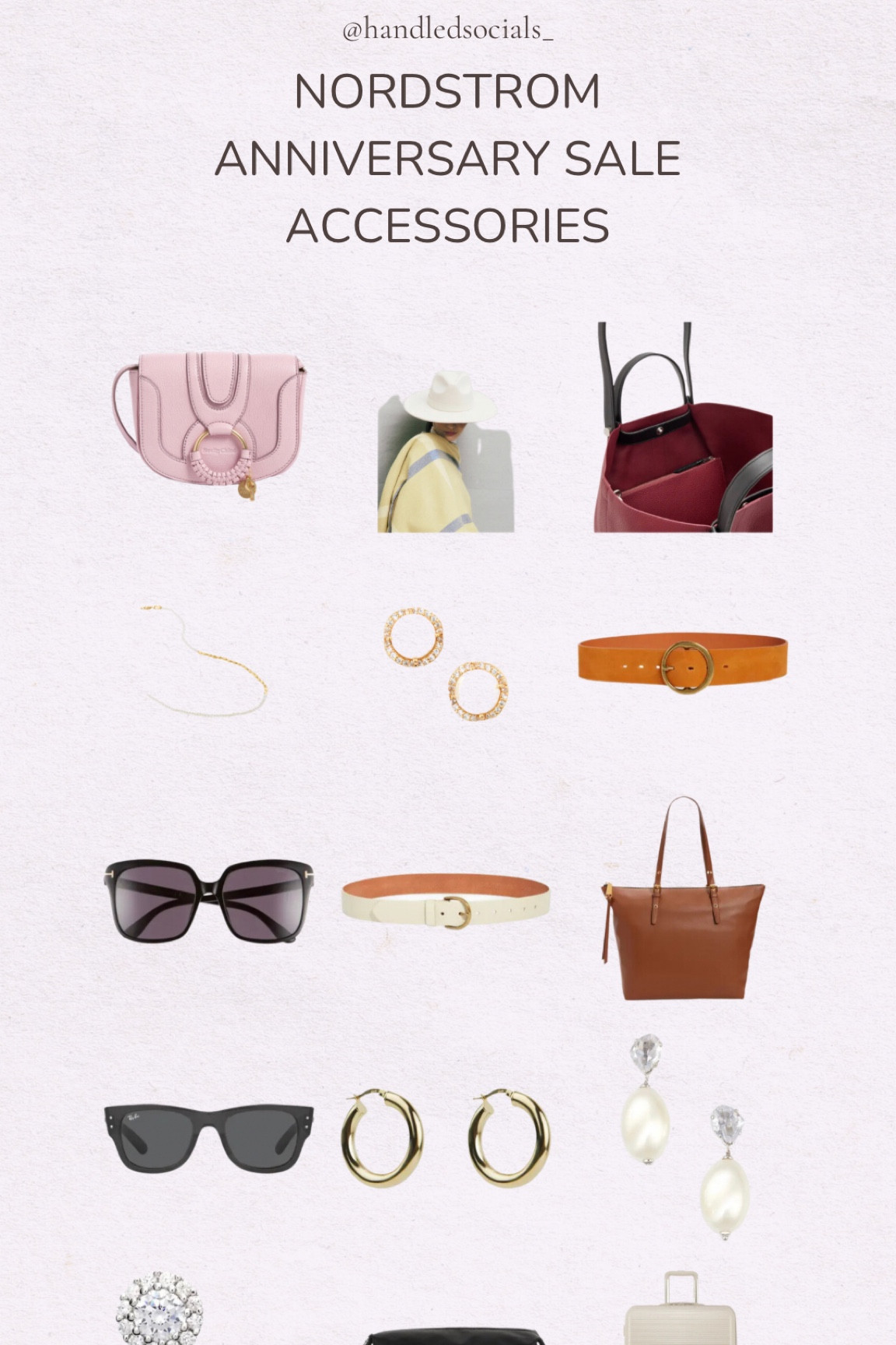 Final Days to Shop the Nordstrom Anniversary Sale! There are still a ton of great items on sale. 

These are my picks for Nordstrom Anniversary Sale Accessories. 

#LTKFind #LTKsalealert #LTKxNSale