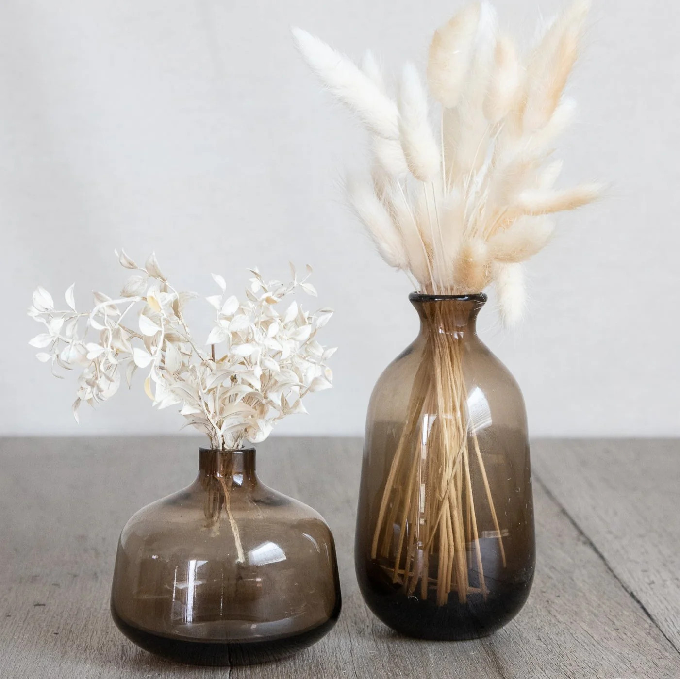 Amber Bud Vases | Eco Chic Home